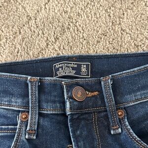 Abercrombie & Fitch ultra high-rise, super skinny jeans
